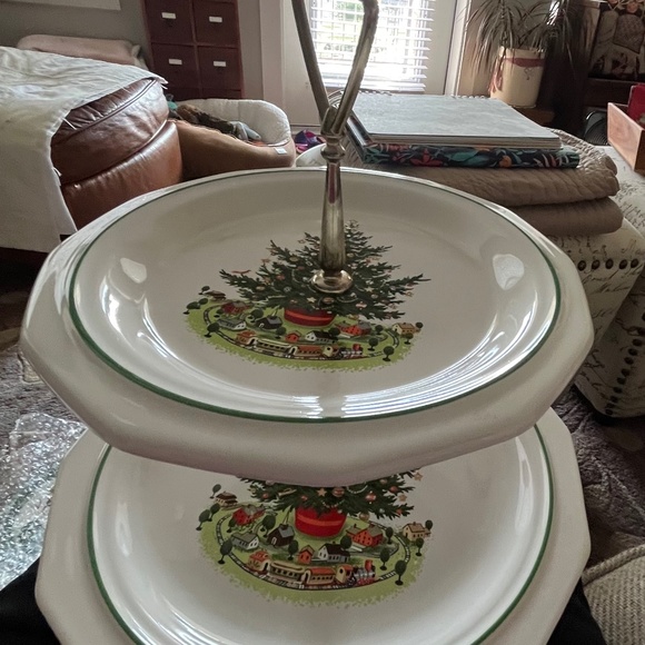 Pfaltzgraff Other - 🎄 Vintage Pfaltzgraff Christmas Tree Dish 🎄